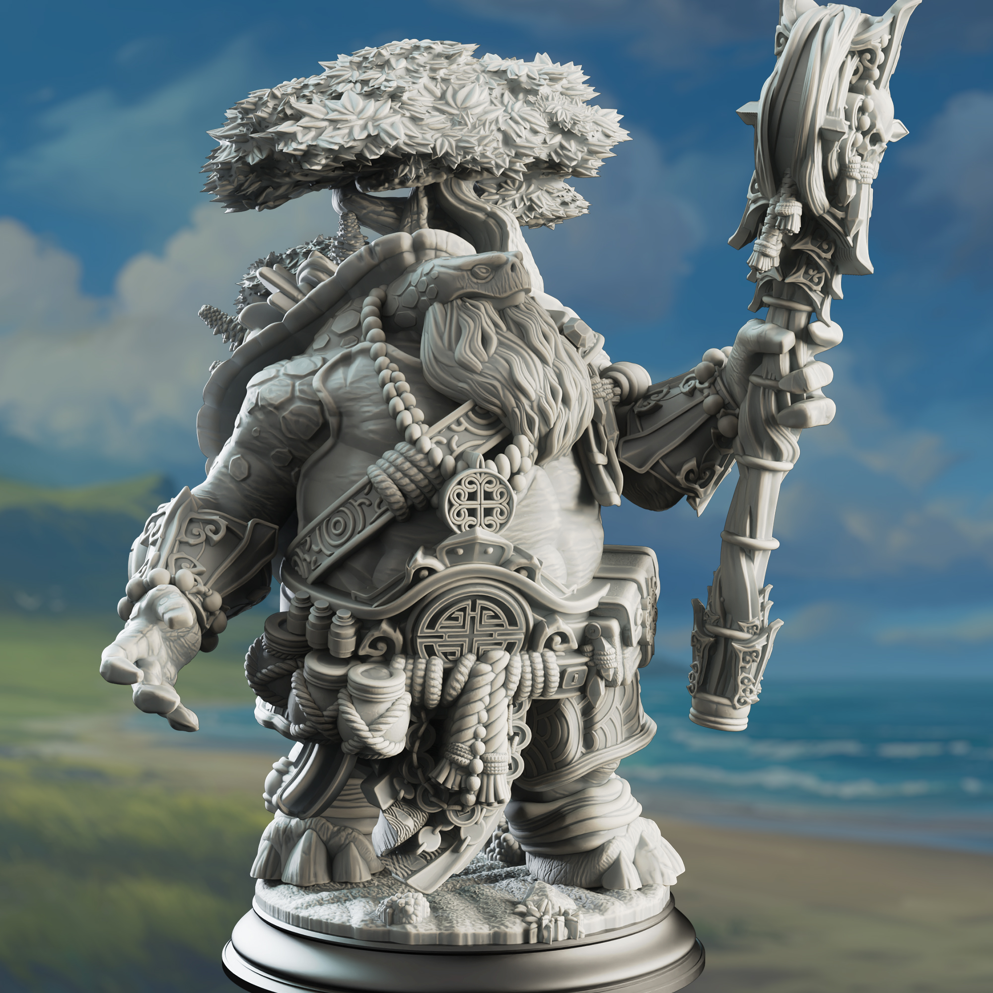 Tortle Wiseman Wizard - Elki the Wanderer